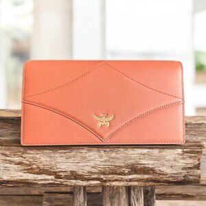 MCM‎  Leather Wallet Purse On Removable Leather and Chain, MYL ESAK01 X7001